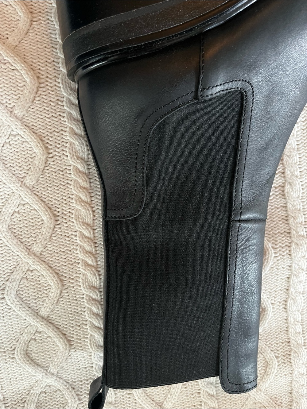 Steve Madden Women's Black 3 inch Flynn Leather Boots Various Sizes - Picture 10 of 13
